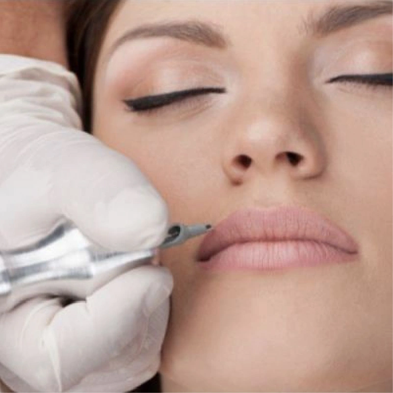 Maquillage permanent des lèvres